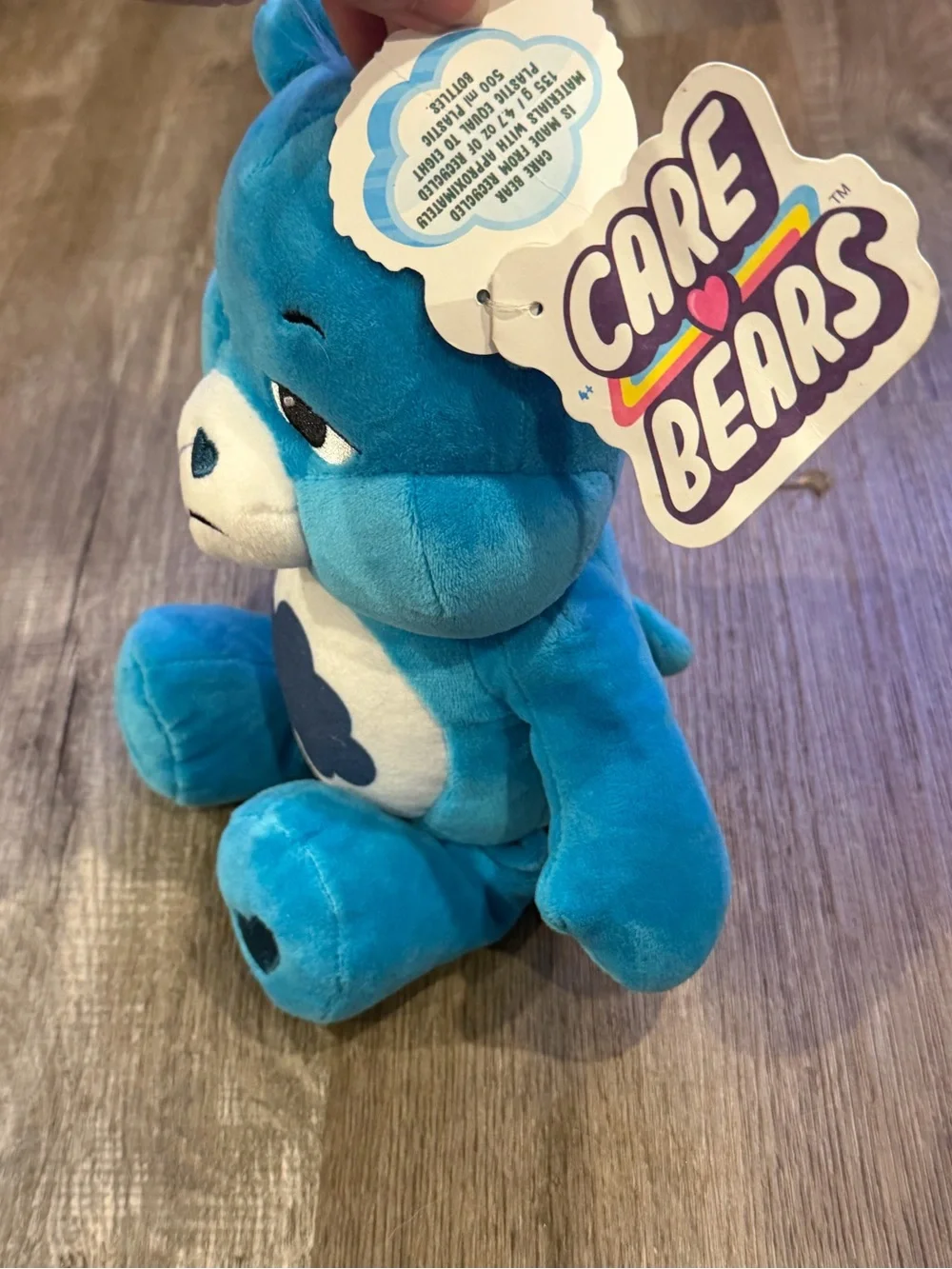 Care Bears Blue 'Caring for the Earth' Plush Bear with Navy Details